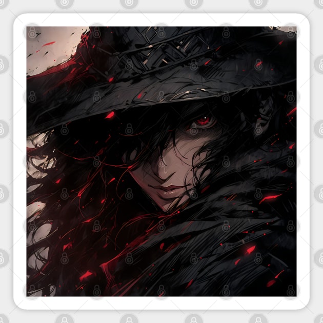 Hunters of the Dark: Explore the Supernatural World with Vampire Hunter D. Illustrations: Bloodlust Magnet by insaneLEDP